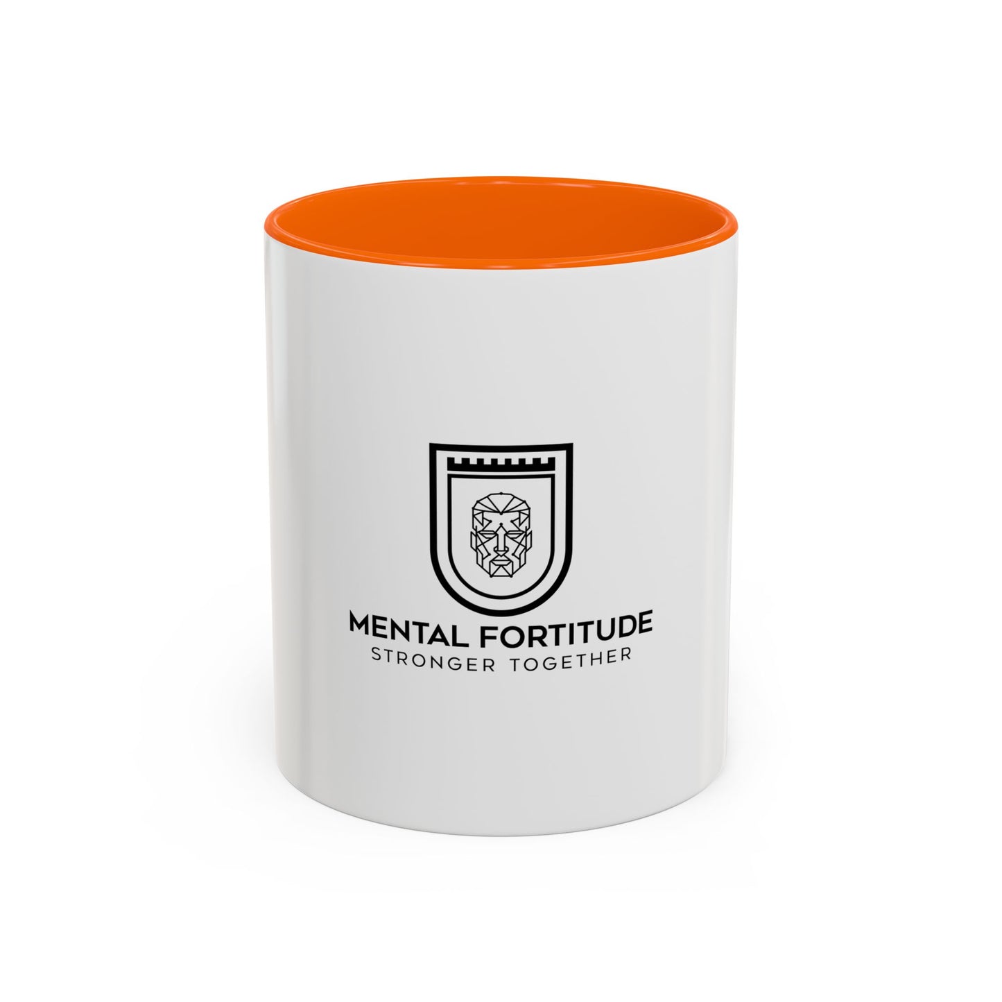 Mental Fortitude Accent Coffee Mug - Stronger Together (11oz, 15oz)