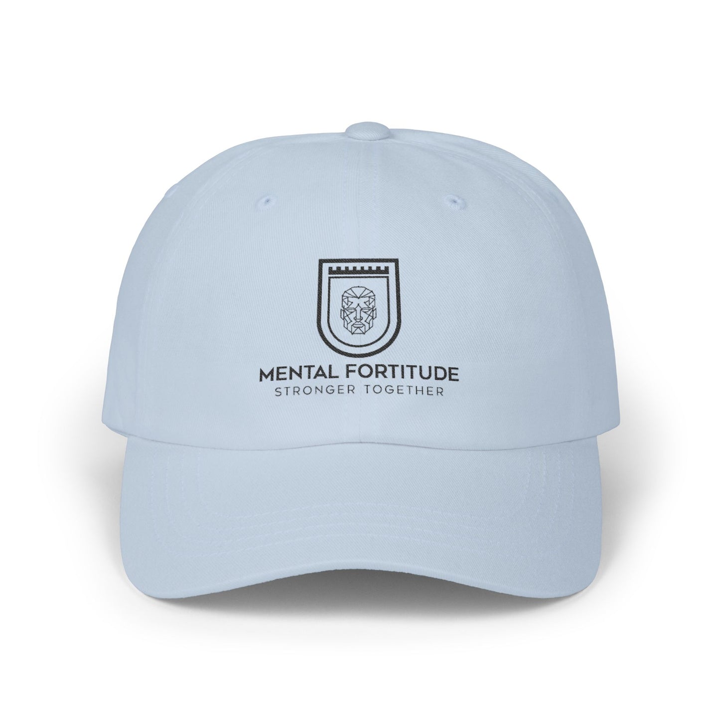 Mental Fortitude Dad Cap - Stronger Together, Casual Cap, Gift for Dad, Father's Day Hat, Trendy Baseball Cap