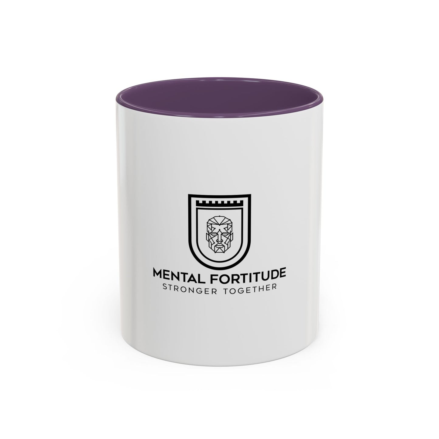 Mental Fortitude Accent Coffee Mug - Stronger Together (11oz, 15oz)