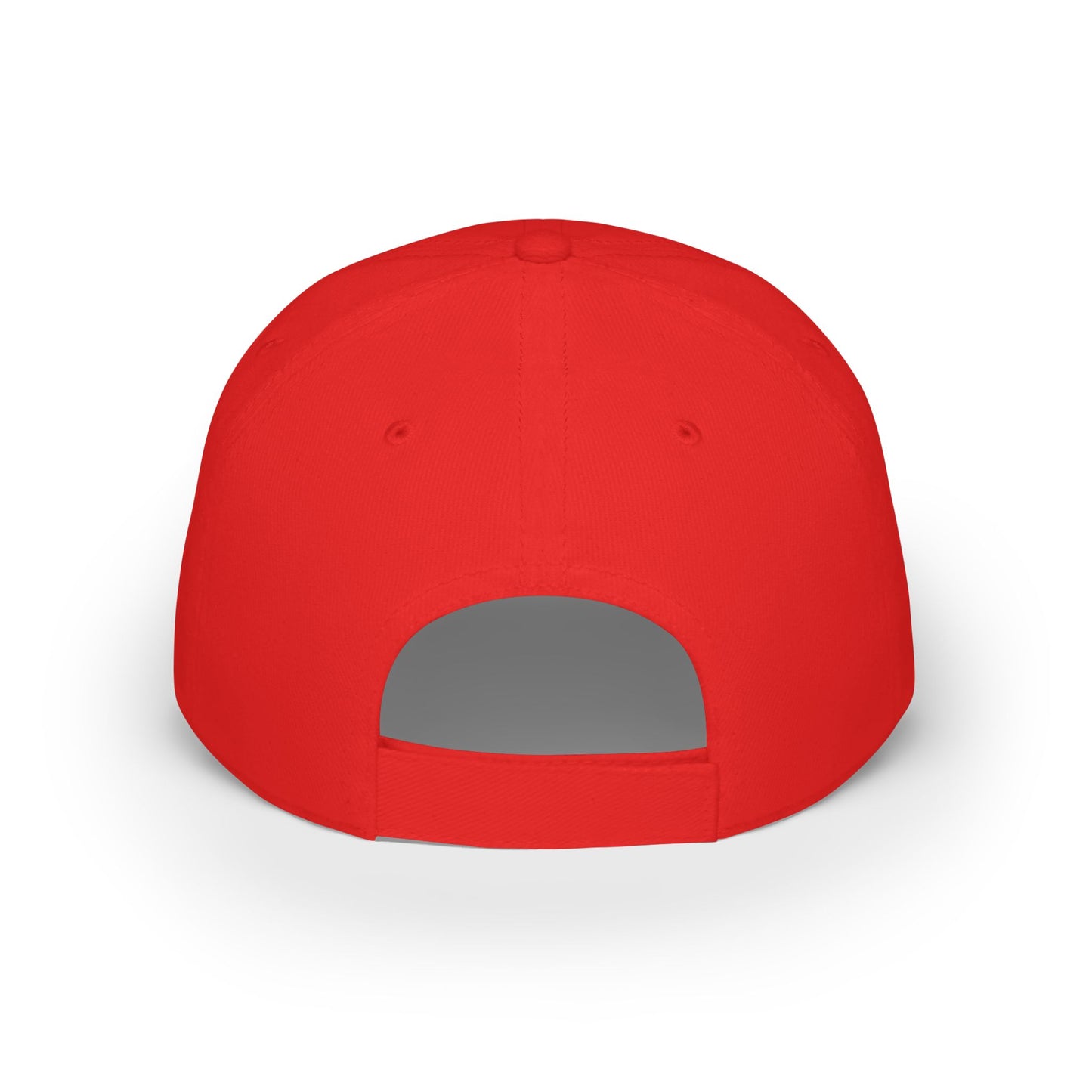 Mental Fortitude Low Profile Baseball Cap, Motivational Hat, Everyday Wear, Gift for Sports Fans, Red Cap, Relaxed Style