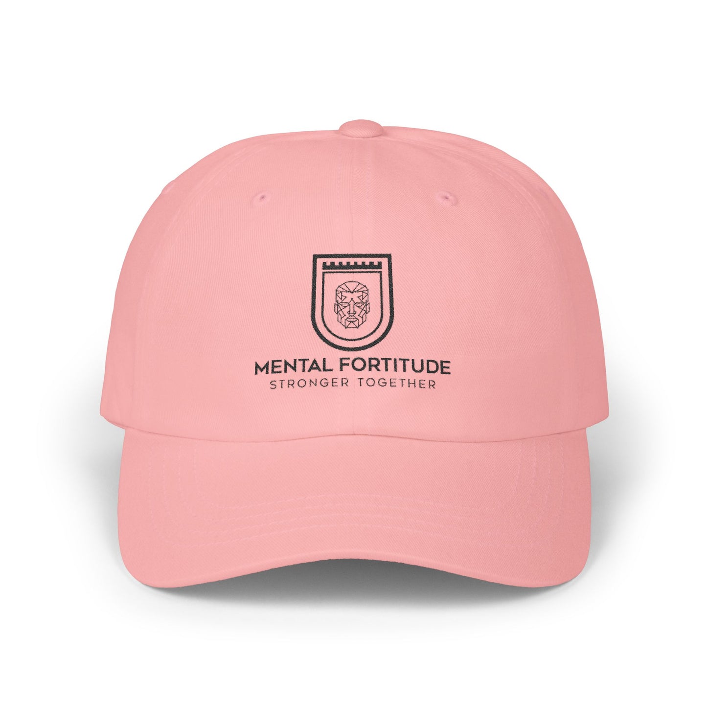 Mental Fortitude Dad Cap - Stronger Together, Casual Cap, Gift for Dad, Father's Day Hat, Trendy Baseball Cap