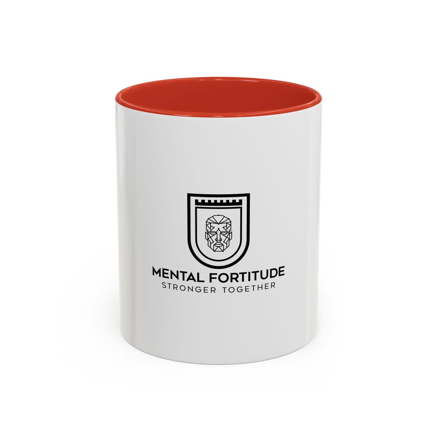 Mental Fortitude Accent Coffee Mug - Stronger Together (11oz, 15oz)