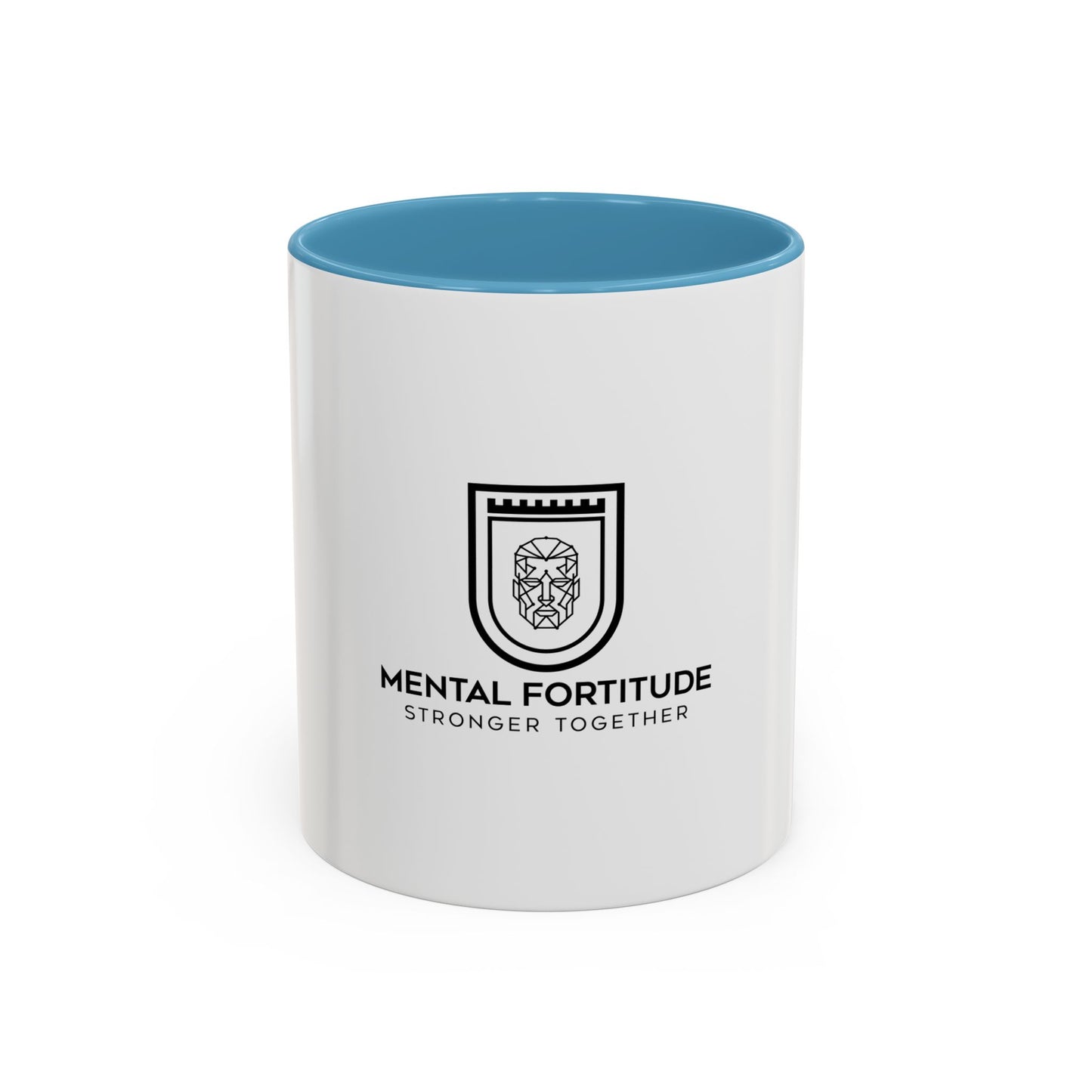 Mental Fortitude Accent Coffee Mug - Stronger Together (11oz, 15oz)