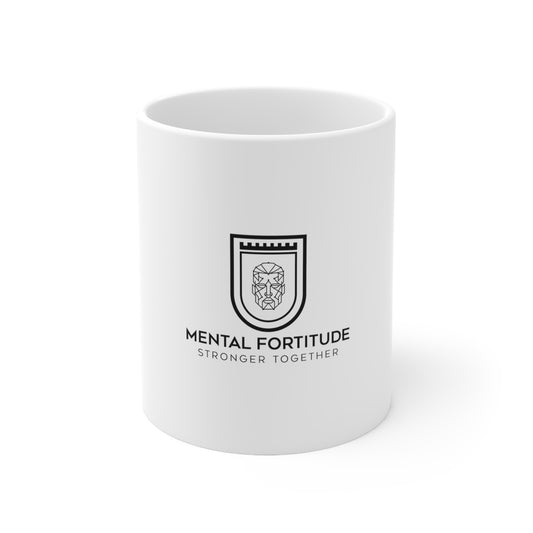 White Ceramic Mug, 11oz