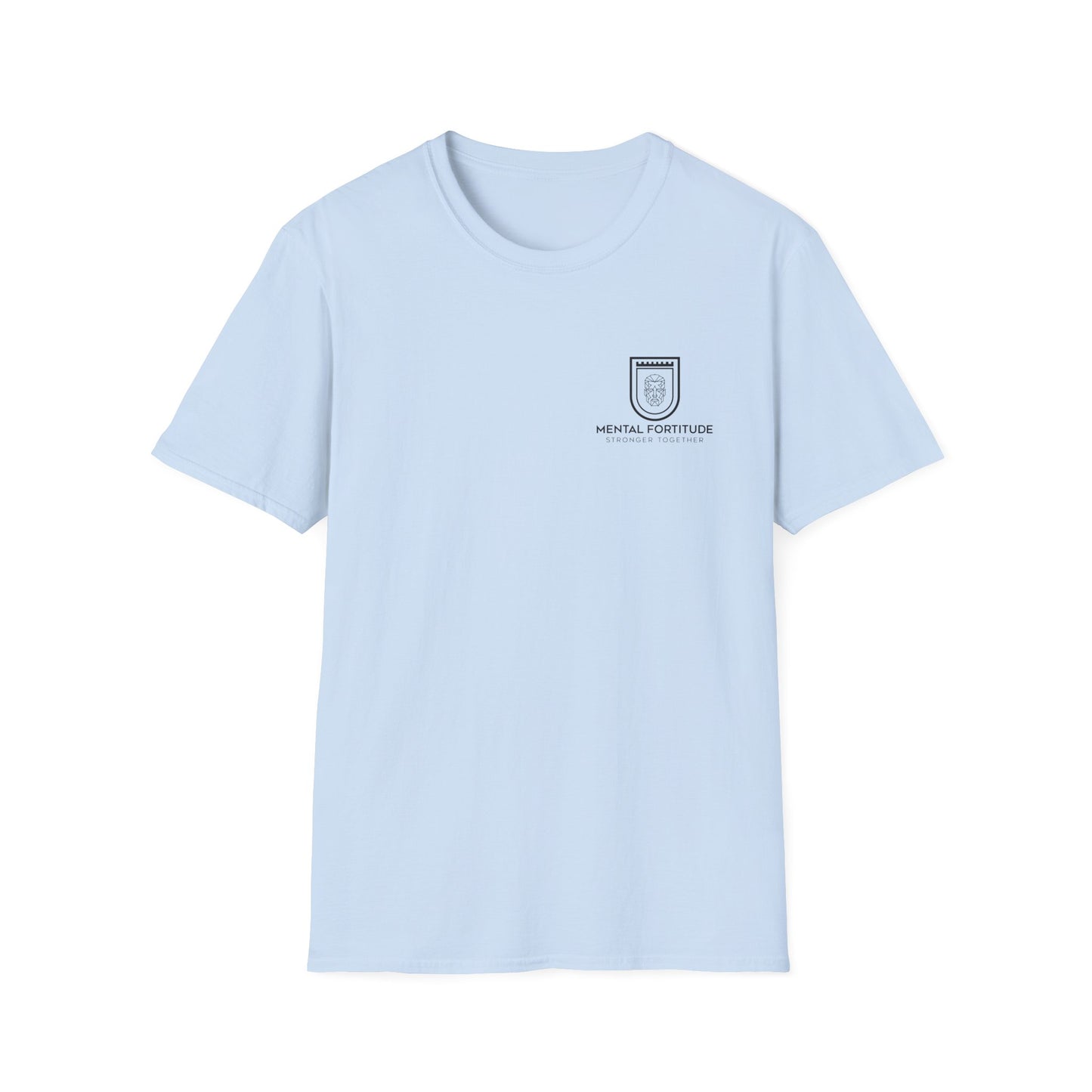 Unisex Softstyle T-Shirt | Mental Fortitude Tee, Casual Wear, Motivational Apparel, Gift for Mental Health Awareness, Comfortable Fit