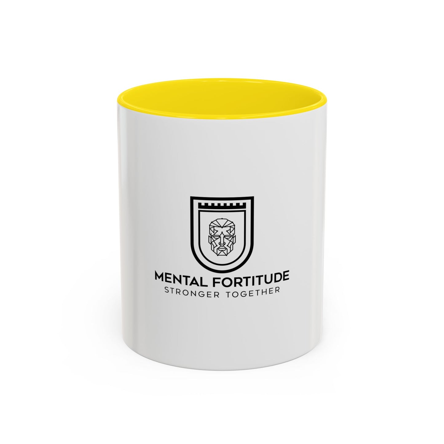 Mental Fortitude Accent Coffee Mug - Stronger Together (11oz, 15oz)