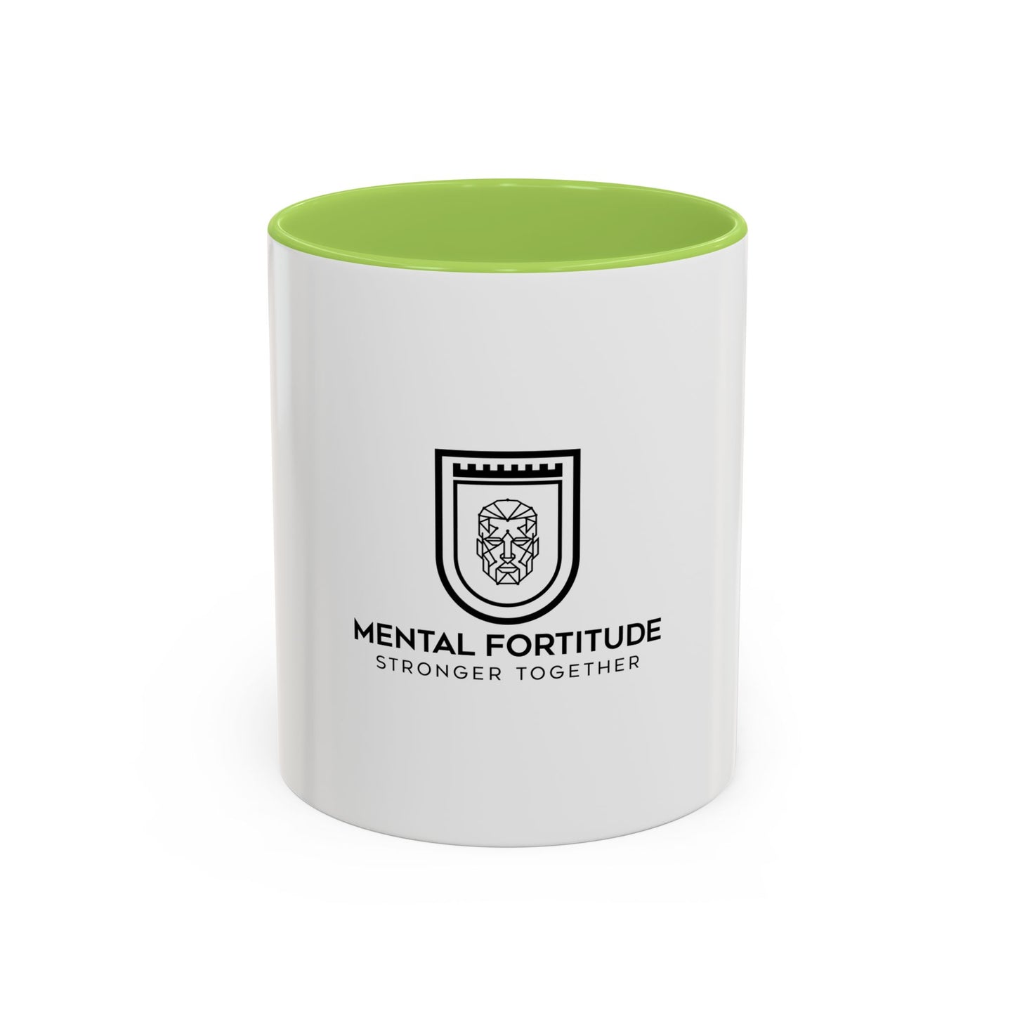 Mental Fortitude Accent Coffee Mug - Stronger Together (11oz, 15oz)