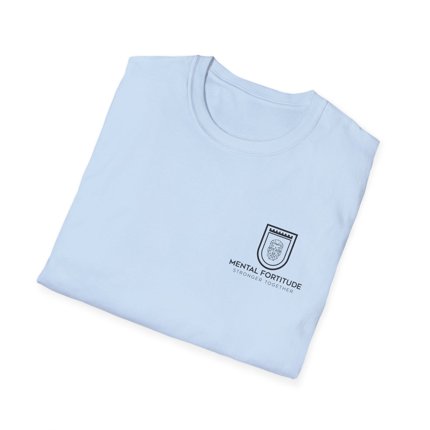 Unisex Softstyle T-Shirt | Mental Fortitude Tee, Casual Wear, Motivational Apparel, Gift for Mental Health Awareness, Comfortable Fit