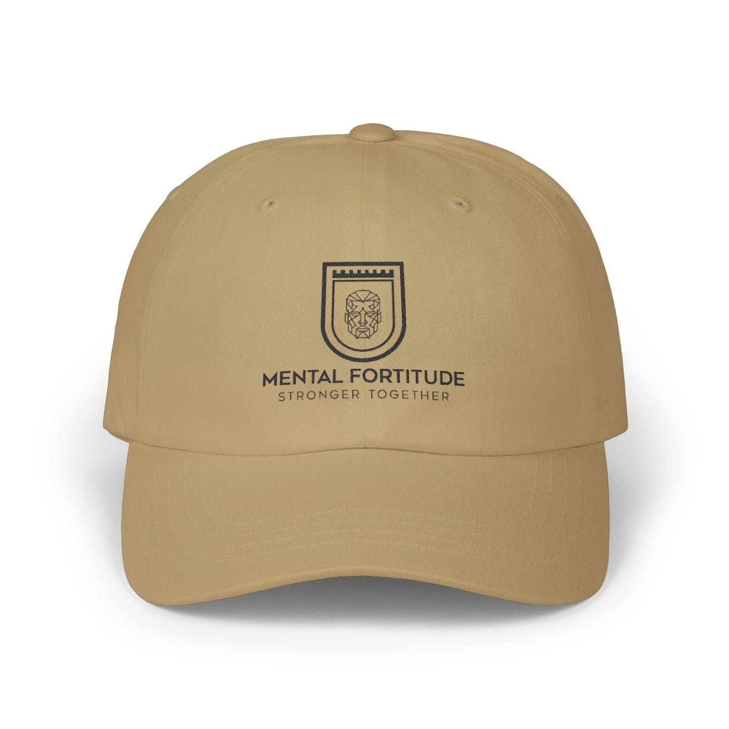 Mental Fortitude Dad Cap - Stronger Together, Casual Cap, Gift for Dad, Father's Day Hat, Trendy Baseball Cap