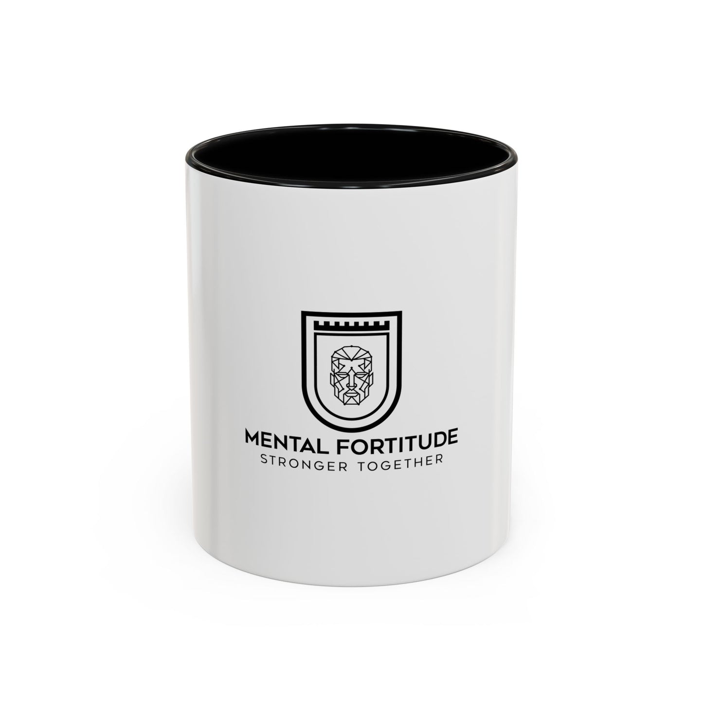 Mental Fortitude Accent Coffee Mug - Stronger Together (11oz, 15oz)