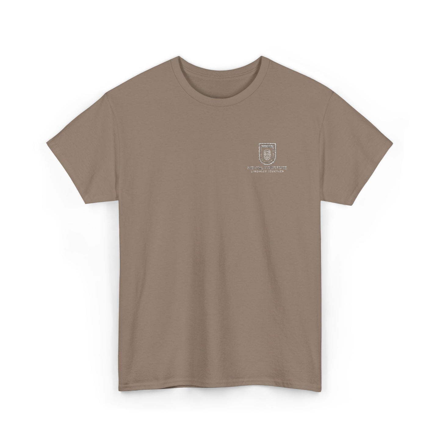Minimal Cat Sketch Tee — Tiny Pocket Cat Illustration T-Shirt
