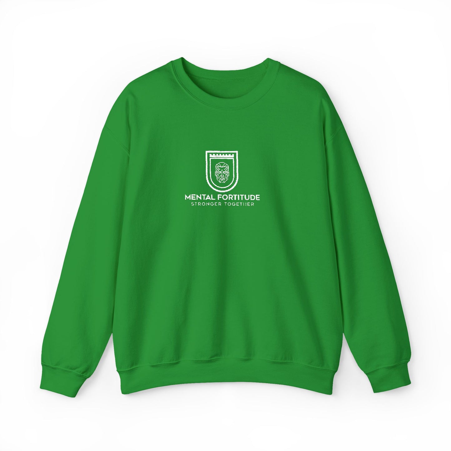 Embroidered Crest Crewneck Sweatshirt
