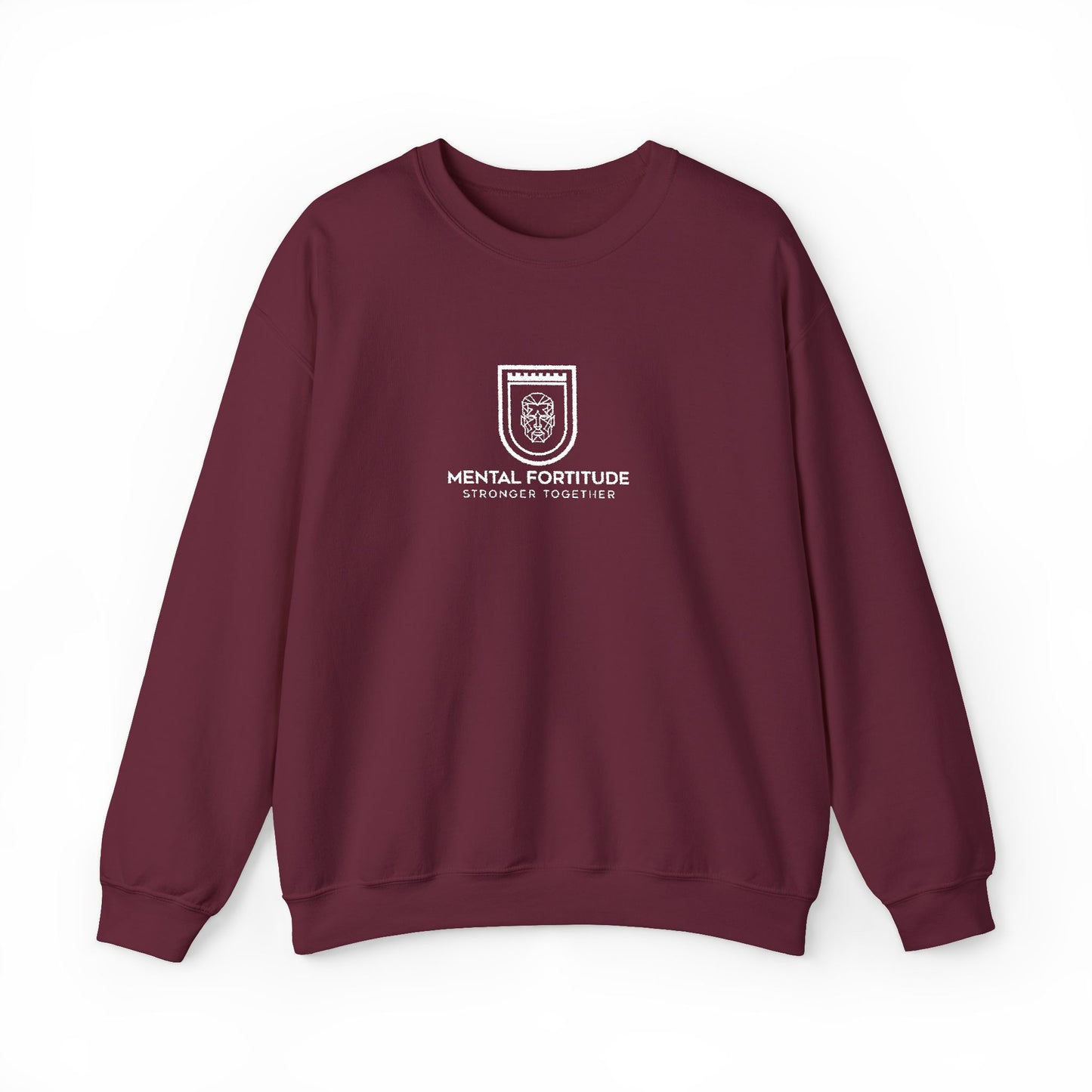 Embroidered Crest Crewneck Sweatshirt
