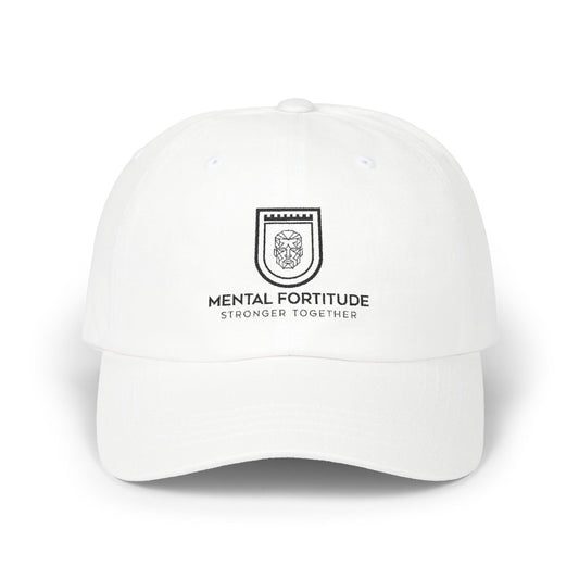 Mental Fortitude Dad Cap - Stronger Together, Casual Cap, Gift for Dad, Father's Day Hat, Trendy Baseball Cap