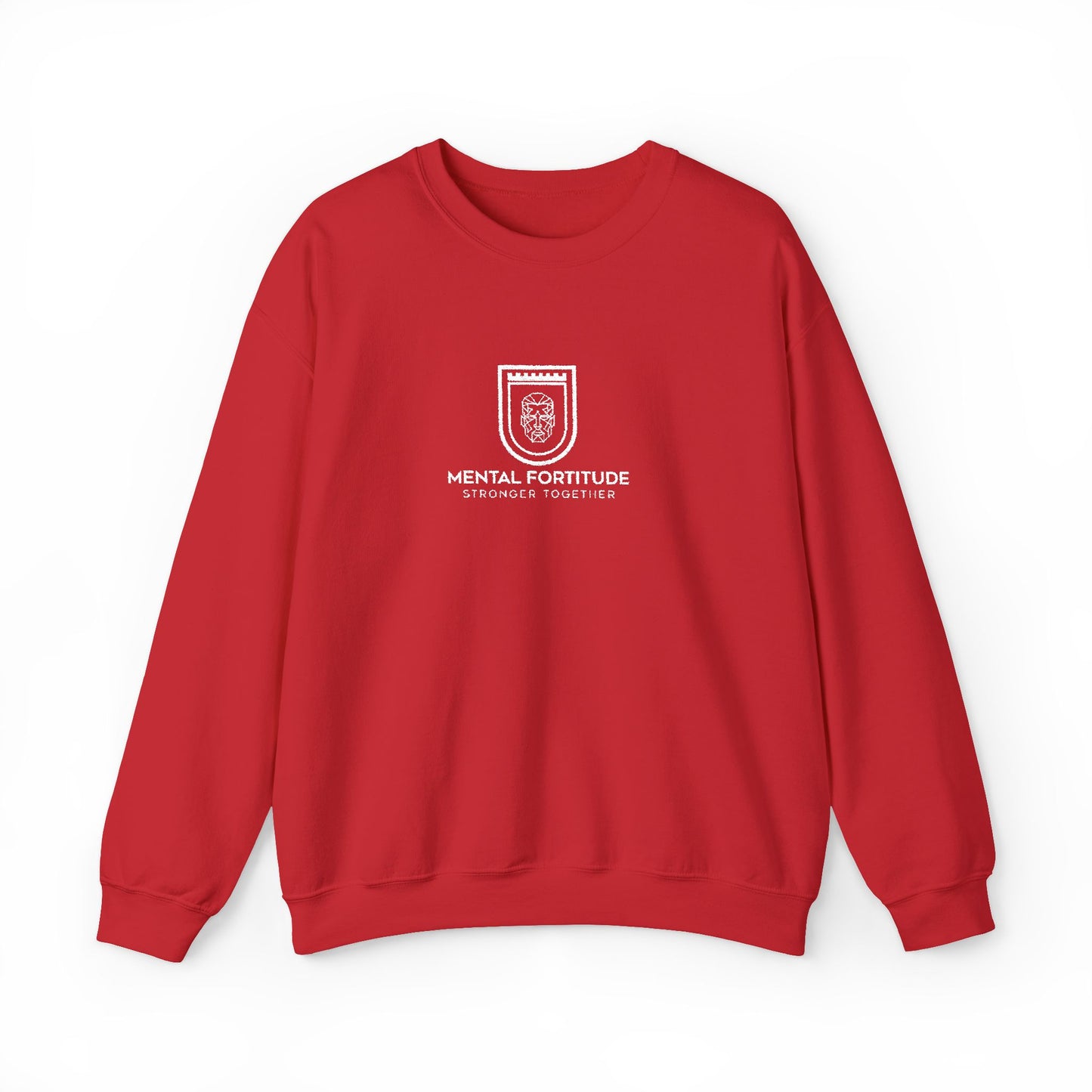 Embroidered Crest Crewneck Sweatshirt