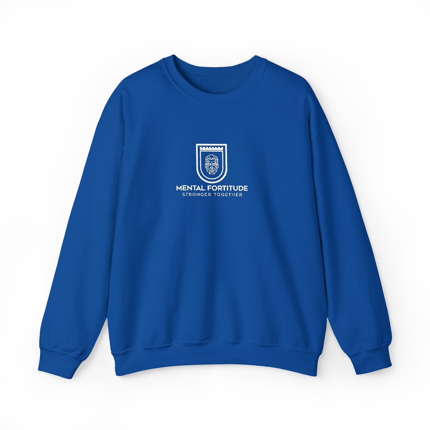 Embroidered Crest Crewneck Sweatshirt